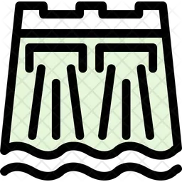 Dam Bridge  Icon