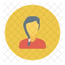 Dama Mujer Avatar Symbol