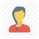 Dama Mujer Avatar Symbol