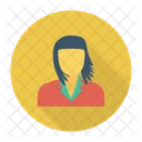 Dama Mujer Avatar Symbol