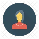 Dama Mujer Avatar Symbol