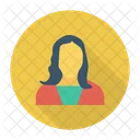 Dama Mujer Avatar Symbol