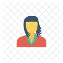 Dama Mujer Avatar Symbol