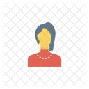 Dama Mujer Avatar Symbol