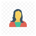 Dama Mujer Avatar Symbol