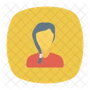 Dama Mujer Avatar Symbol