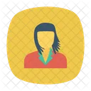 Dama Mujer Avatar Symbol