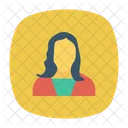 Dama Mujer Avatar Symbol