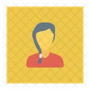 Dama Mujer Avatar Symbol