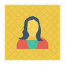 Dama Mujer Avatar Symbol