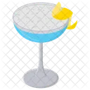 Dama Blanca Triple Sec Coctel Icono