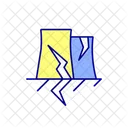 Danger Radiation Nuclear Icon