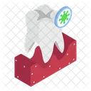 Damage tooth  Icon