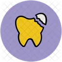 Damaged Tooth Human Icon