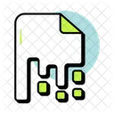 Damaged File Corrupt File Corrupt Document Icon