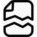 Damaged File Corrupt Error Icon
