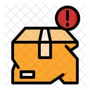 Damaged Package Box Package Icon