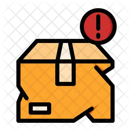 Damaged Package  Icon