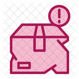 Damaged Package  Icon