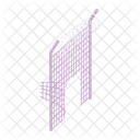 Prison Damaged Wire Icon