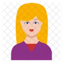 Chica Senoras Mujeres Icon