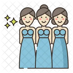 Damas de honra  Ícone