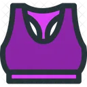 Frauen Fitness Kleidung Symbol