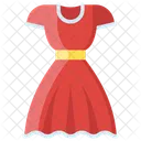 Damenkleid Frauenkleid Kleidung Icon