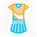 Frau kleid  Symbol