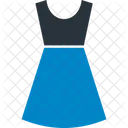 Kleidung Ausgestelltes Kleid Kleid Symbol