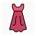 Weibliches Kleid  Symbol