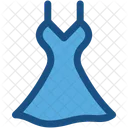 Frauen Kleid Abend Symbol