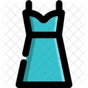 Damenmode Mode Kleid Symbol