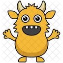 Monster Damon Ausserirdischer Symbol
