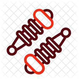 Dämpfer  Symbol