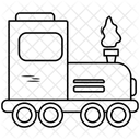 Dampflokomotive Dampfmaschine Dampfzug Symbol