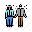 Danca Idosos Lazer Ícone