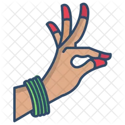 Dançar mudra  Ícone