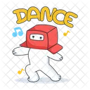 Dance Music Dance Pose Dancing Bear Icon