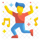 Dancer Man Disco Icon