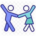 Dancing Dance Happy Icon