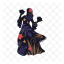 Gypsy Vector Tambourine Icon