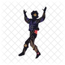 Gypsy Vector Man Icon