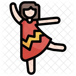 Dancing Girl  Icon