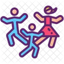 Dancing Group  Icon