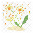Dandelion Flower Greenery Icon