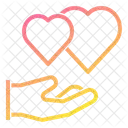 Dando amor  Ícone
