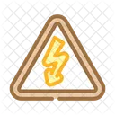 Danger Electricity Electrical Icon