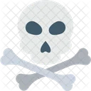 Danger Skull Bones Icon