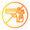 Danger No Weapon No Gun Icon